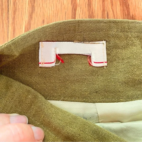 Green Lined Midi Skirt - Picture 8 of 11